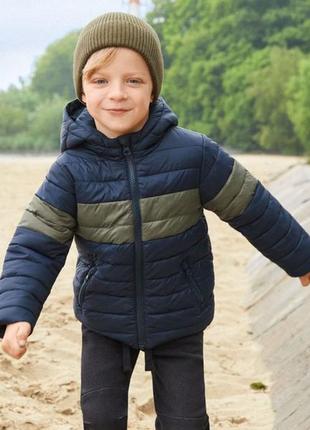 Куртка демисезонная водоотталкивающая и ветрозащитная для мальчика lupilu 328111 110 см (4-5 years)5 фото