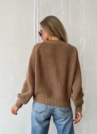 Шикарный шерстяной свитер6 фото