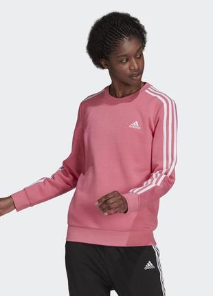 Флісовий джемпер essentials 3-stripes h10193