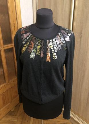 Кофта хлопок/кашемир