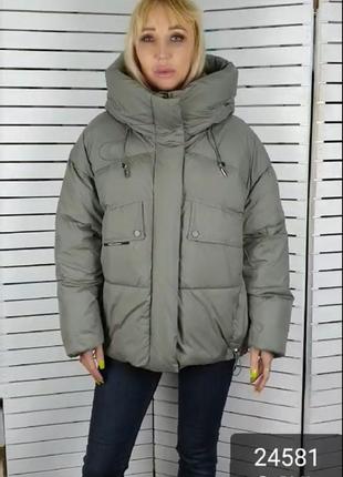 Зимняя куртка оверсайз