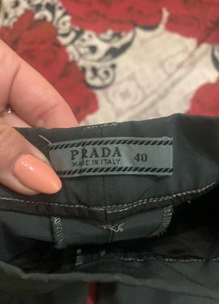 Брюки жіночі prada хакі