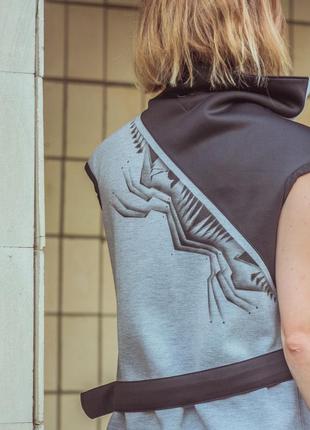 Жилетка в стилі rick owens2 фото