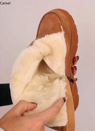 Сапожки зимние сапоги ботинки ботиночки угги луноходы теплые женские2 фото