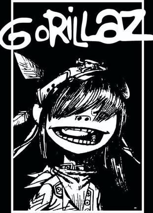 Gorillaz - музыкальная группа постер