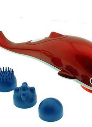 Інфрачервоний ручний масажер дельфін великий 40 см масажер для всього тіла ammunation3 фото