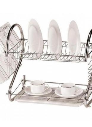 Органайзер для сушки посуды и кухонных приборов wet dish organiser 8051s ammunation1 фото