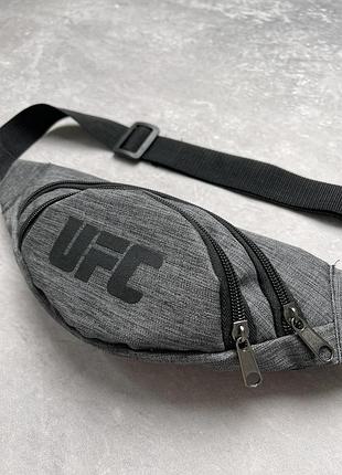 Бананка ufc — чоловіча, поясна сумка — юфс, сумка через плече