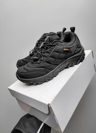 Мужские кроссовки merrel vibram termo black