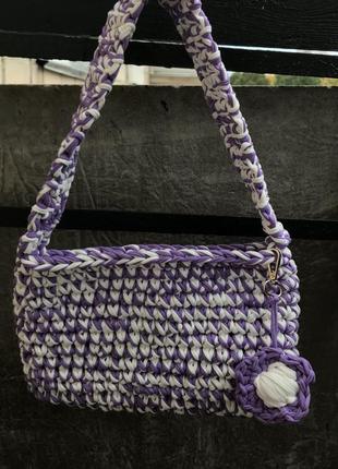 "lilac ii bag” вязаная сумка2 фото