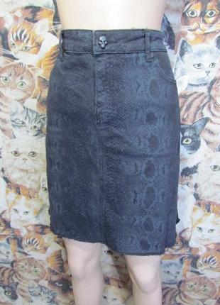 Спідниця зміїний принт rock rebel by emp