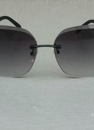 Окуляри в гsalvatore ferragamo жіночі сонцезахисні окуляри чорні безоправные2 фото