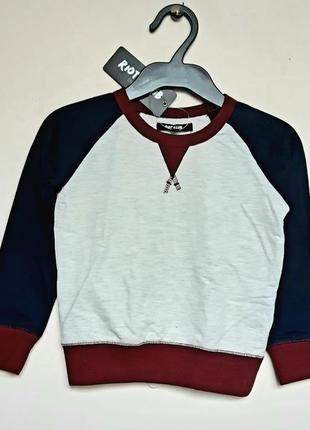 Свитшот свитер двунитка  «американская классика»  riot club англия на 3 - 14 лет2 фото
