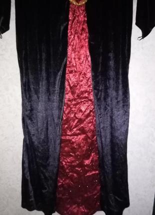 Карнавальна сукня/сукня чаклунки на геловін, батал3 фото