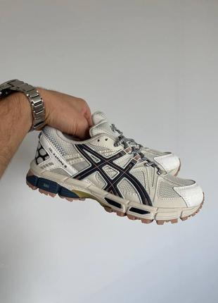 Кроссовки asics gel-kahana 8 marathon running beige blue