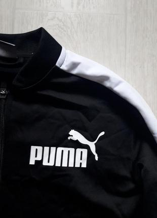 Фирменный бомбер кофта пилот утепленный puma 164 см3 фото