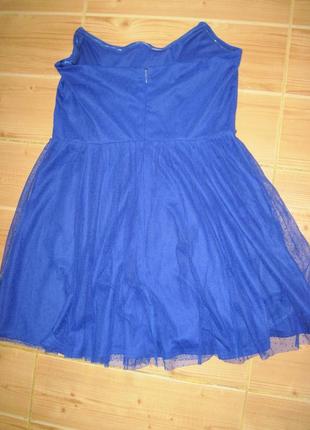 Новое синее платье "asos" р. 507 фото