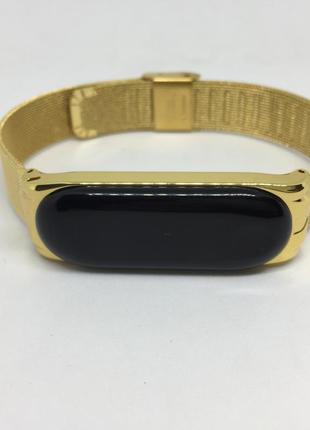 Металлический ремешок mi band 3 Xiaomi mi band 2 золото