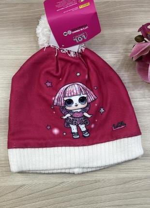 Шапочка для дівчинки лол, lol 52 розмір