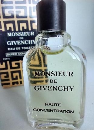 Givenhy monsieur миниатюра 3мл