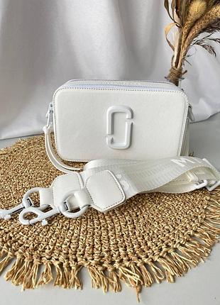Marc jacobs total white 20x12x7