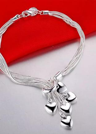 Браслет з покриттям срібла