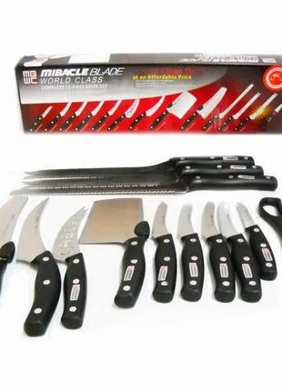 Набір ножів miracle blade world class knife set 13 шт./набір професійних ножів 13 в 14 фото