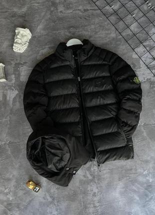 Мужская зимняя куртка stone island3 фото