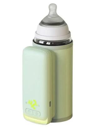 Подогреватель детского питания электрический, термос для бутылочек со встроенным аккумулятором1 фото