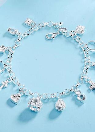 Браслет з покриттям срібла