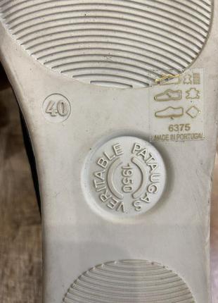 Кожаные фоанцузские 🇫🇷 женские высокие кеды pataugas 40 размер