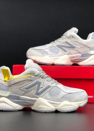 Зимние мужские замшевые кроссовки на меху в стиле new balance 9060 🆕 зимние нью баланс