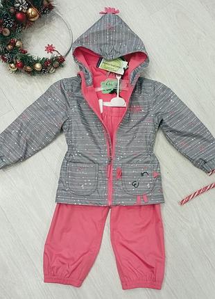 Комплект демисезонный для девочек . качество люкс! peluche. китай .на 3 года.