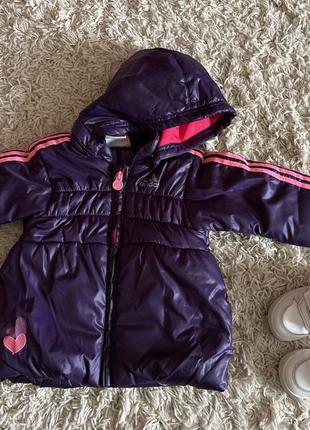 Детская куртка adidas, 80 см, 6-9 месяцев