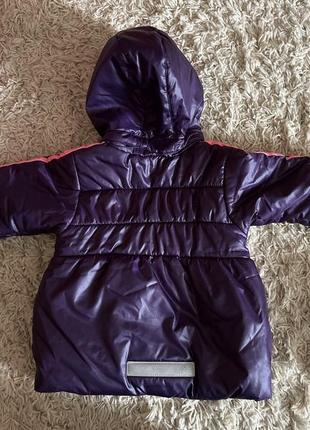 Детская куртка adidas, 80 см, 6-9 месяцев2 фото
