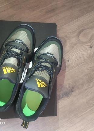 Чоловічі кросівки adidas terrex gore-tex  green black4 фото