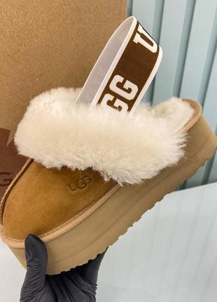 Кожа мех овчина ugg беж рыжий коричневый с резинкой угги угги угги