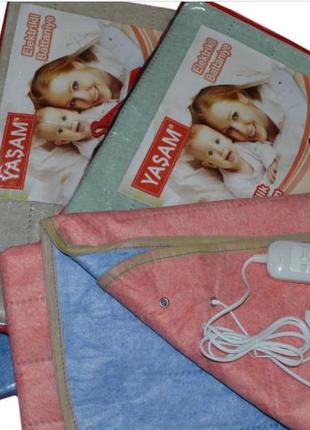 Электропростынь турецкая простынь с подогревом 120х160 греющая, байковые...