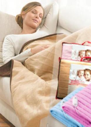 Электропростынь турецкая простынь с подогревом 120х160 греющая, байковые...