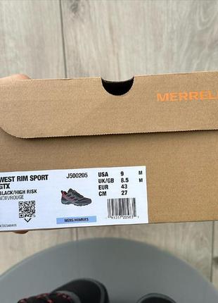 Кроссовки merrell west rim sport#x j5002058 фото