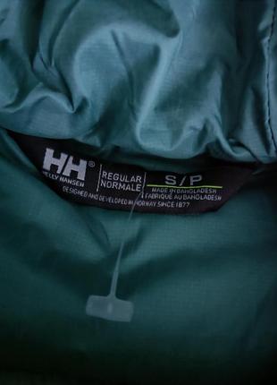 Оригинал зимний женский дутый пуховик плотной набовки красивого цвета helly hansen +700ka5 фото