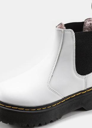 Dr.martens chelsea хутро1 фото