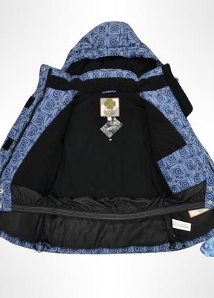 Зимняя куртка для девочки синяя (quadrifoglio, польша)6 фото