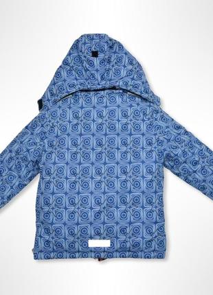 Зимняя куртка для девочки синяя (quadrifoglio, польша)4 фото