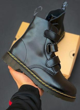 Кожаные ботинки dr. martens coralia venice (доктор мартинс) демисезон