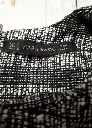 Zara світшот кофта блузка рогожка 3/4 рукав3 фото