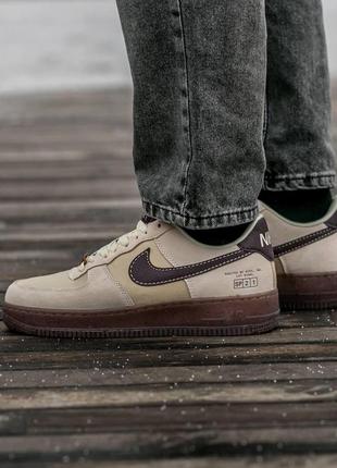 Кросівки nike air force 1 07 se 'black gum'