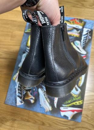 Dr.martens 2976 leather zipper chelsea boots 14604 фото