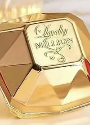 Lady million eau my gold (пако рабан леді про травень голд) корник 5 мл — жіночі парфуми