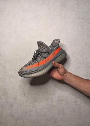 Стильні кросівки adidas yeezy boost 350 v2 beluga (адідас ізі буст 350)1 фото